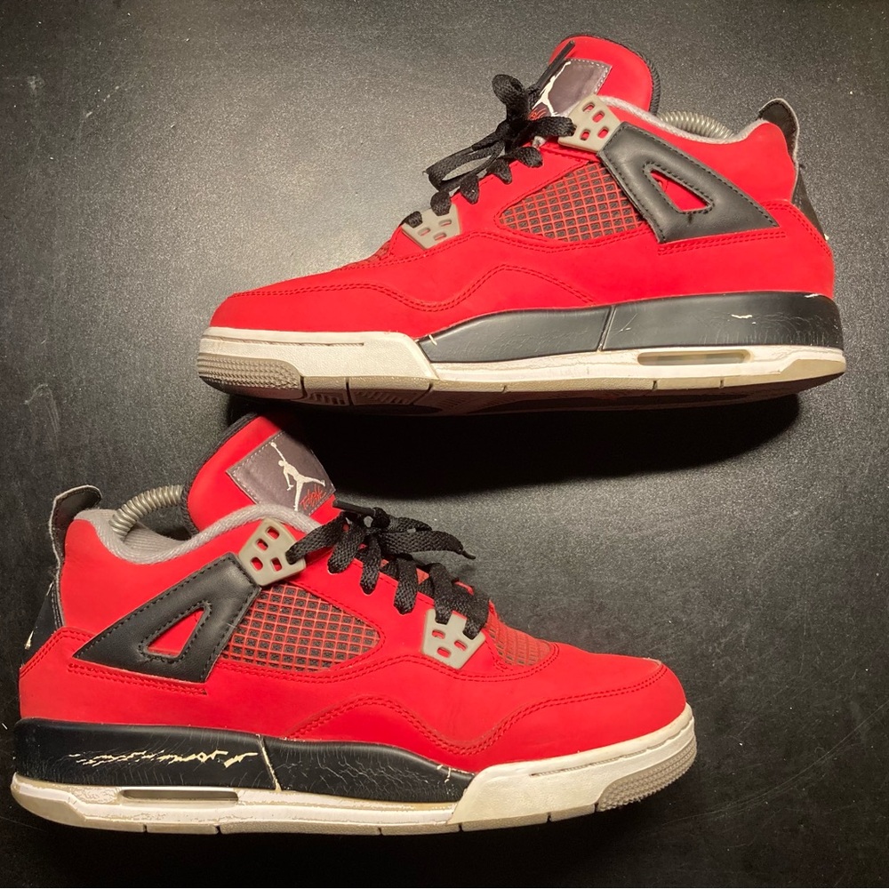 Red and Black Sneakers
